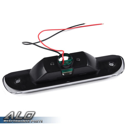 Solid Spare Fit For 99-04 Grand Cherokee Clear Lens LED 3rd Third Brake Light Tail Lamp