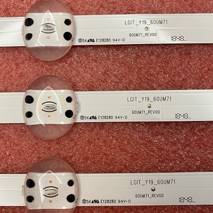 5Pcs LED Strips Kit For 60UM6900PUA 60UM6900DUB 60UN7000PUB 60UM7100PLB