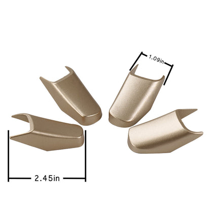 4PCS Door Pull Strap End Caps For Lincoln Town Car 2003 2004 2005 2006 2008-2011