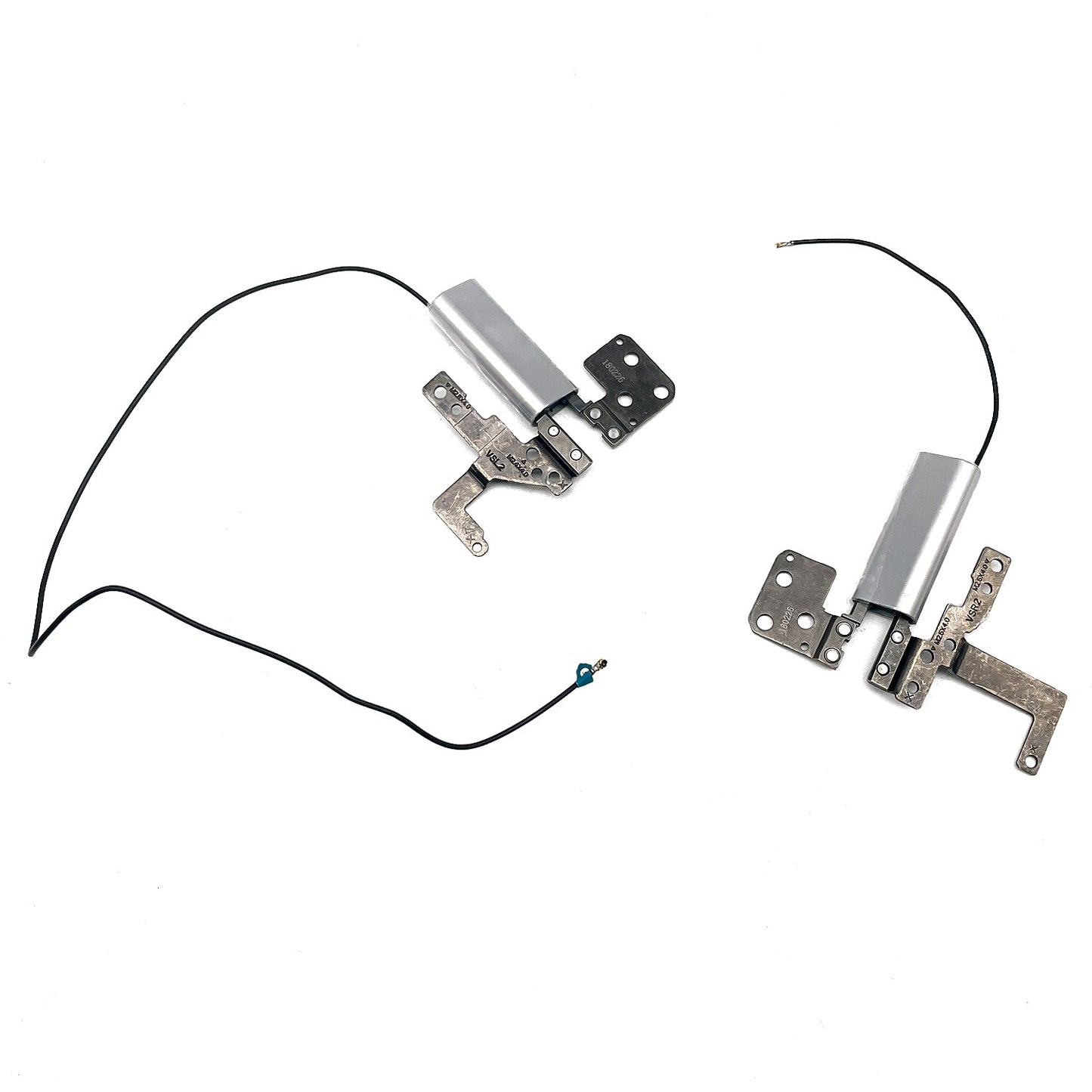 New Silver For Lenovo Yoga 730-13IKB 730-13IWL LCD Hinges L & R With Antenna US