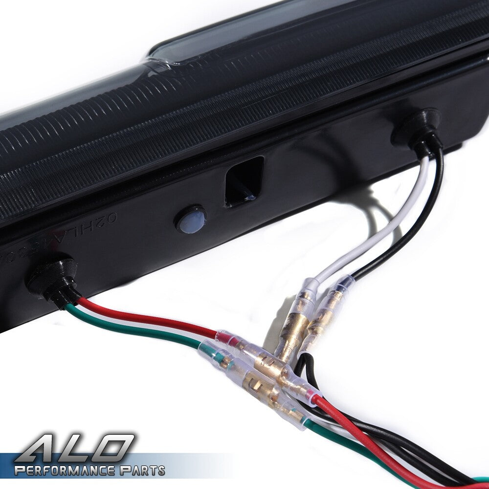 Solid Spare Fit For 99-07 Silverado/Sierra Black/Smoked 3D Third 3rd Brake/Cargo Light