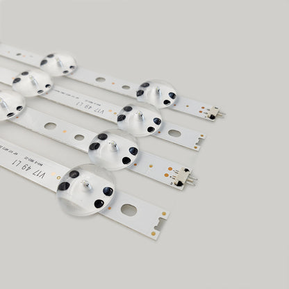 4pcs 49" TV LED Strips For LG 6916L-2862A 49" V17 ART3 2862 49LV560H-UA