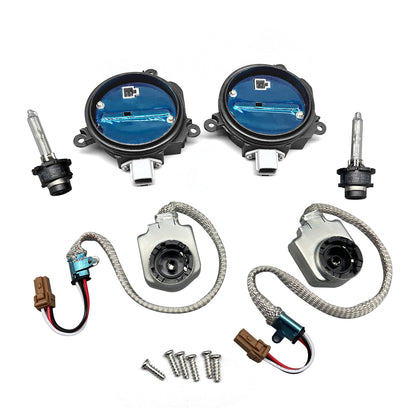 2x New For 04-15 Nissan Maxima Xenon Ballast Igniter & HID D2S Bulb Kit Computer
