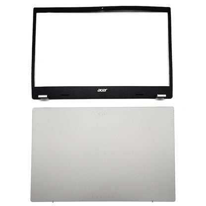 Back Cover+ Bezel For Acer Aspire A315-24P 24PT A515-58M Top Lid+Bezel Silver US