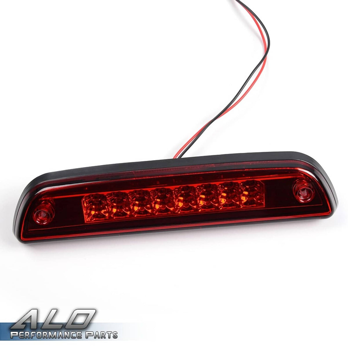 Solid Spare Rear LED Third 3rd Brake Light Lamp Red Lens Fit For 1995-2017 Toyota Tacoma