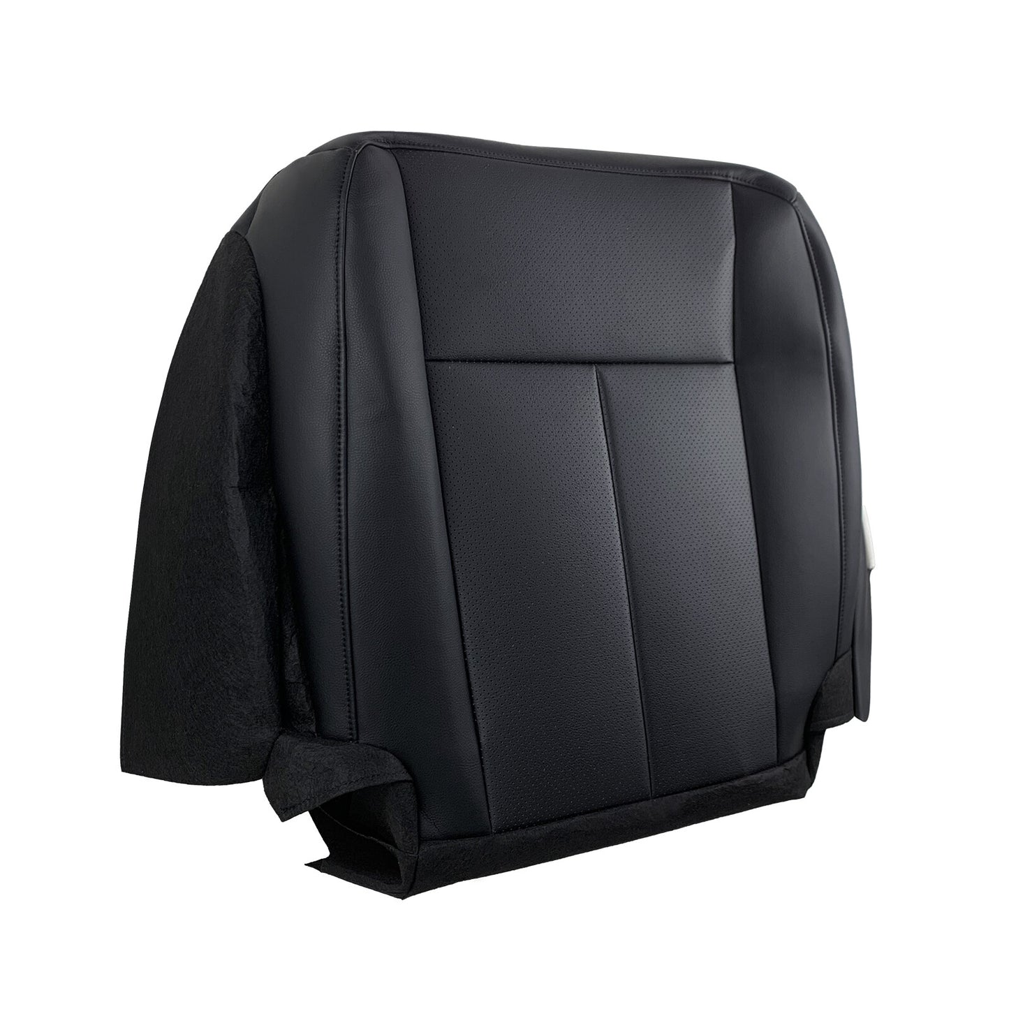 Both Driver & Passenger Leather Seat Cover Black For 2007-2014 Ford Expedition