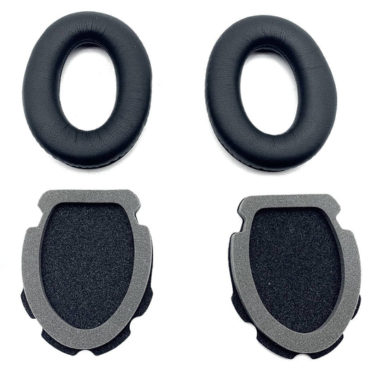 Solid Spare New For Aviation Headset X A10 A20 Bose Headphones 1Pair Black Ear Pads Cushions
