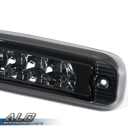 Solid Spare Smoke Lens Fit For 97-01 Jeep Cherokee Rear LED Third 3rd Brake Light Tail Lamp