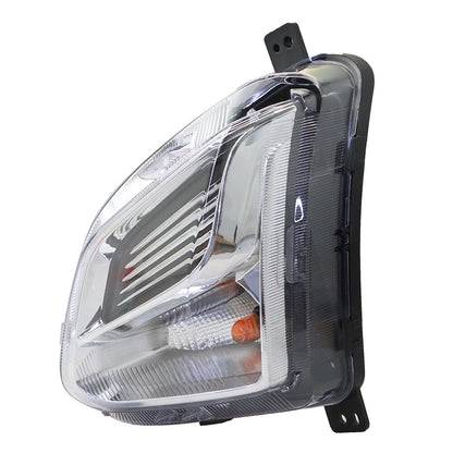 Solid Spare Single Driver Side Fog Light Clear Fit For Chevy Equinox 2018 Clear Bumper Lamp
