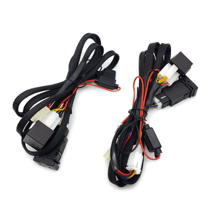 Carbon Fiber HEATED Seat HEATER Pad Kit Car Switch 12V Universal For Trucks