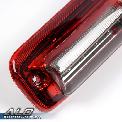 Solid Spare Fit For 99-06 Chevy Silverado 2500 HD Red/Smoke Lens 3rd Brake Tail Light