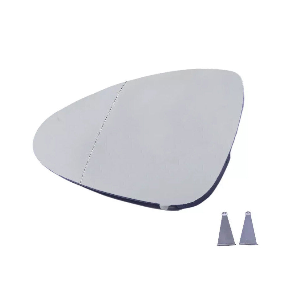Driver Left Side Mirror Glass w/Plate for Porsche Panamera 2010-2016 NEW