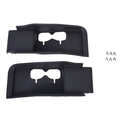 2Pcs Front LH & RH Plastic Tow Hook Bezel For Ford F-350 Super Duty 2022 Lariat