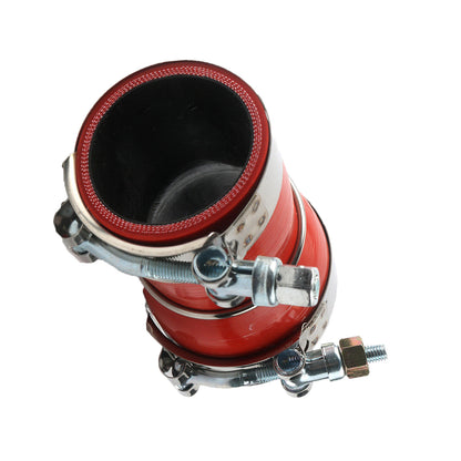New For Cummins ISX15 Engine Hose-Plain Silicone W/ 2PCS Clamps Red 3687223 USA