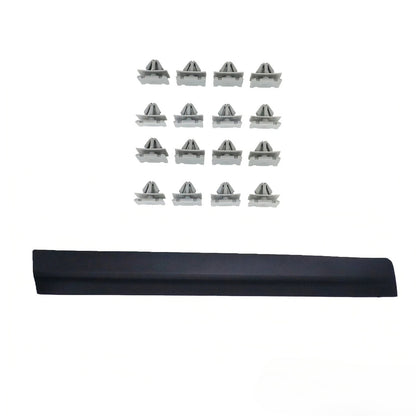 For 2019-2025 Cadillac XT5 Black Front Lower Driver Side Black Door Trim Molding