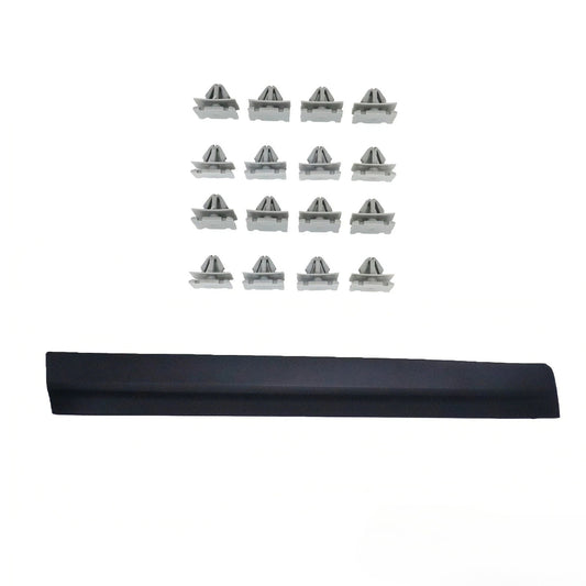 For 2019-2025 Cadillac XT5 Black Front Lower Driver Side Black Door Trim Molding