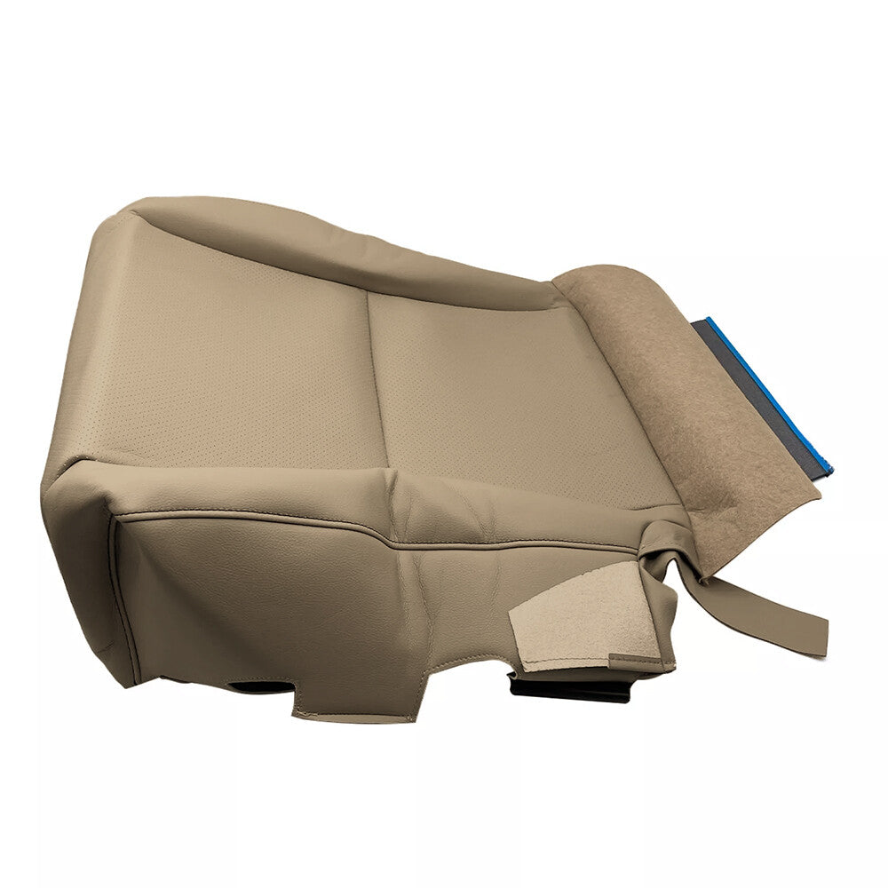 For 2010 - 2015 Lexus RX350 RX450H Driver Bottom Perforated Vinyl Seat Cover Tan