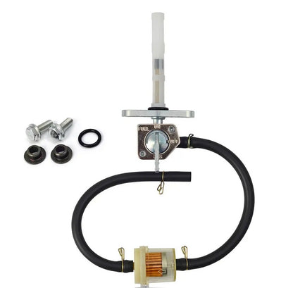 W/ Fuel Filter Tank Switch Fuel Valve Petcock For Honda XR100R XR50R XR80R XR70R