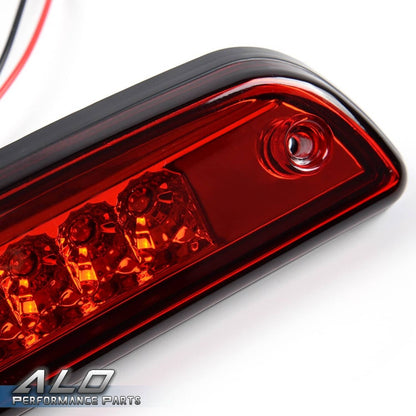 Solid Spare Rear LED Third 3rd Brake Light Lamp Red Lens Fit For 1995-2017 Toyota Tacoma
