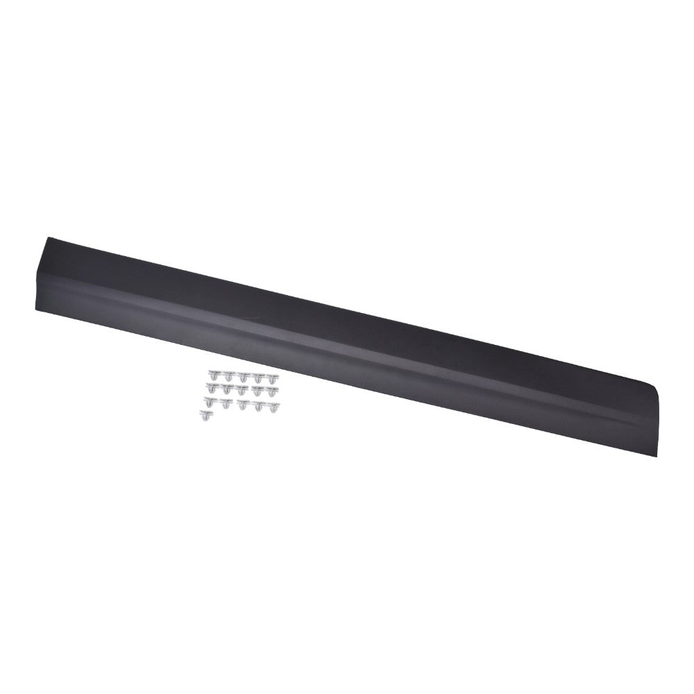 For 2019-2025 Cadillac XT5 Black Front Lower Driver Side Black Door Trim Molding