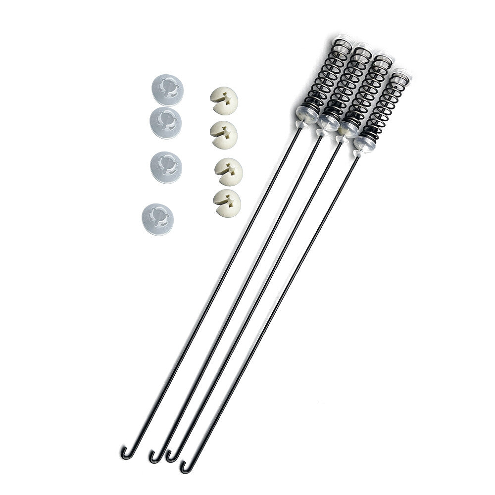 4 Pack Washer Suspension Rod Kit For Whirlpool Maytag W11217817 4844566