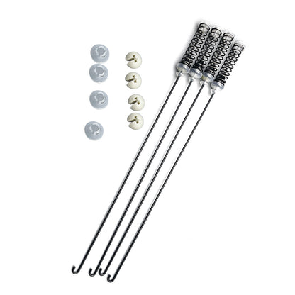 4 Pack Washer Suspension Rod Kit For Whirlpool Maytag W11217817 4844566