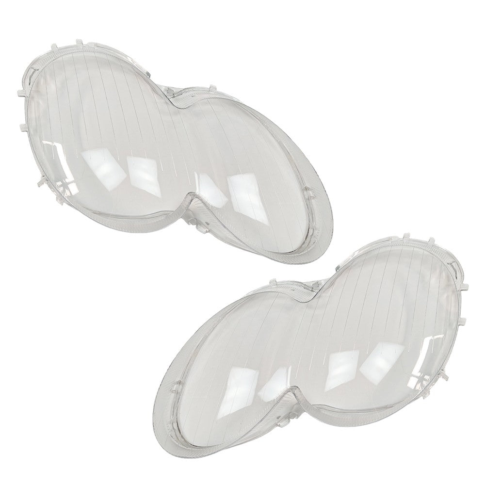 For 2003-2008 Mercedes-Benz W230 SL500 A Pair Clear Front Headlight Lens Cover