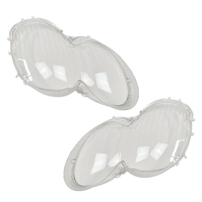 For 2003-2008 Mercedes-Benz W230 SL500 A Pair Clear Front Headlight Lens Cover