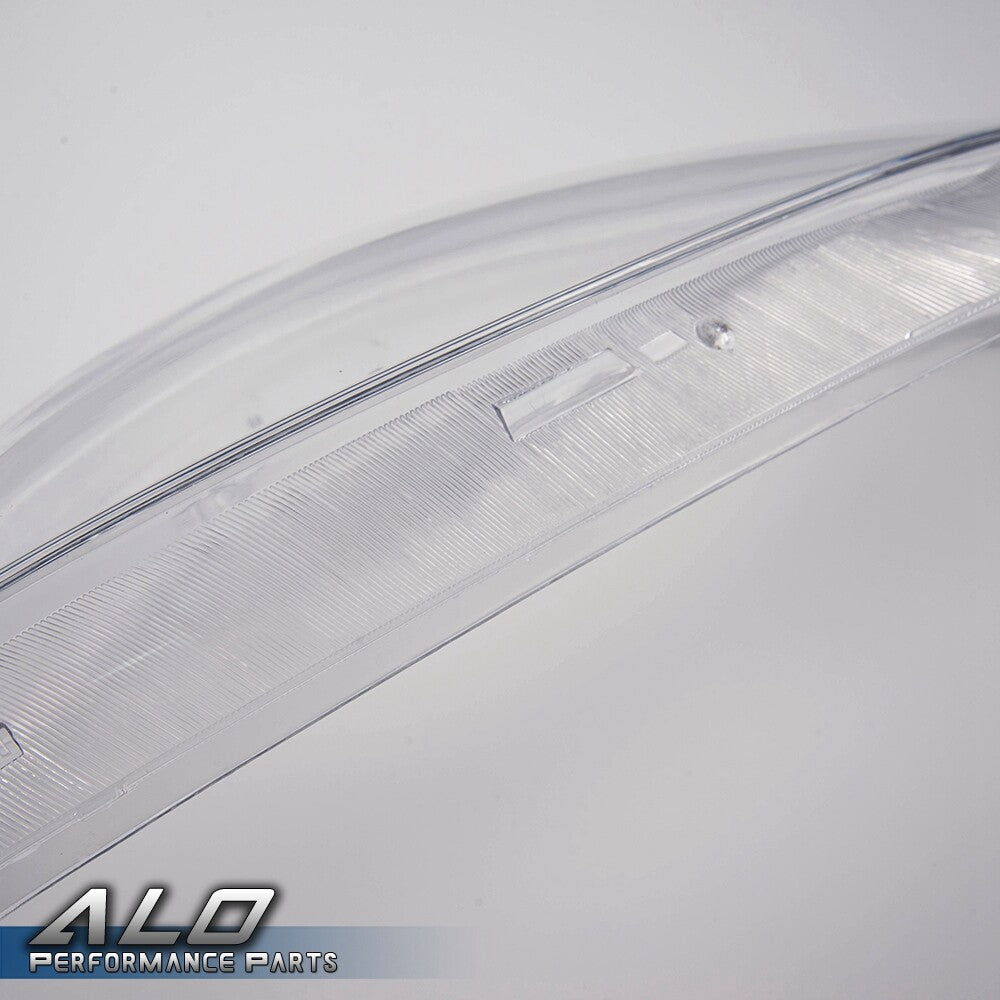 Solid Spare Fit For Mercedes S W221 Headlight Replacement Lens Plastic Cover Left+Right