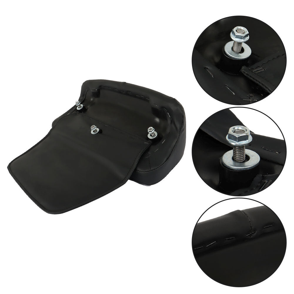 Solid Spare Black Passenger Backrest Sissy Bar For Street Glide Electra Glide 2009-2023 NEW