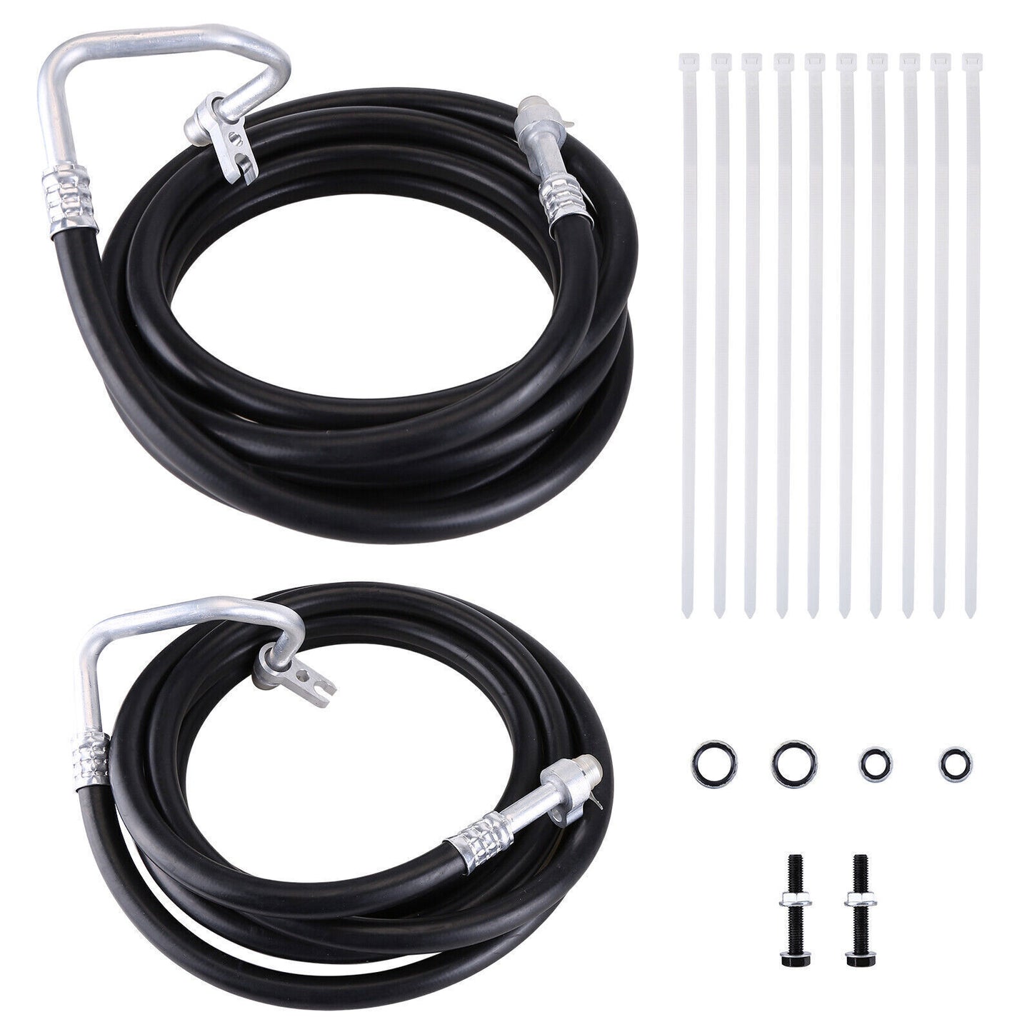 Rear AC Line Set Fit For 2007-2014 Chevy Suburban Rear Aux AC Hose Kit SU33468
