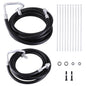 Rear AC Line Set Fit For 2007-2014 Chevy Suburban Rear Aux AC Hose Kit SU33468