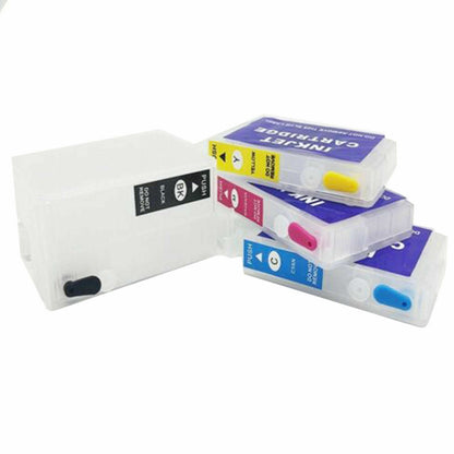 Printers 4-Color Refillable ink cartridges For Epson WorkForce 7610 7710 7210