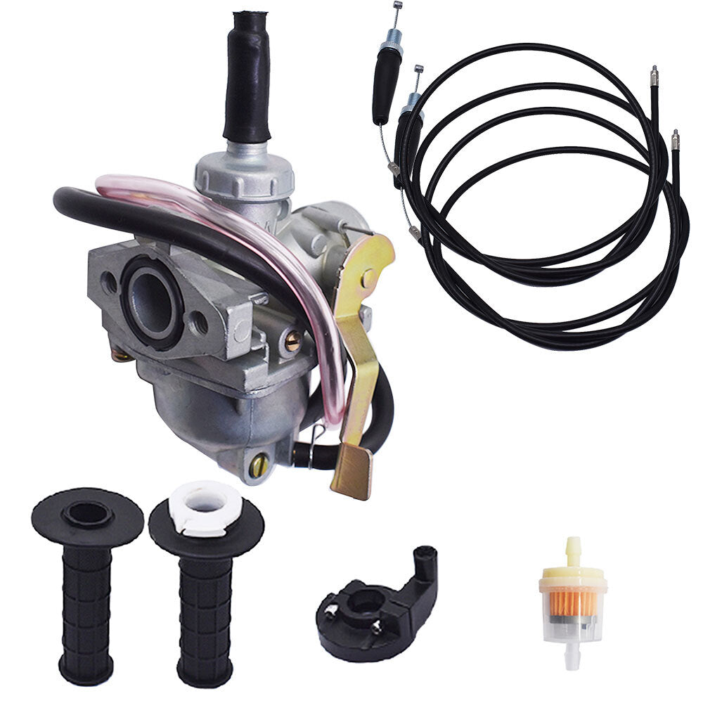 Solid Spare Carburetor & Throttle Cable for Honda XR50R CRF50F Z50 Z50A Z50R