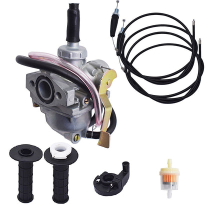 Solid Spare Carburetor & Throttle Cable for Honda XR50R CRF50F Z50 Z50A Z50R