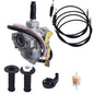 Solid Spare Carburetor & Throttle Cable for Honda XR50R CRF50F Z50 Z50A Z50R