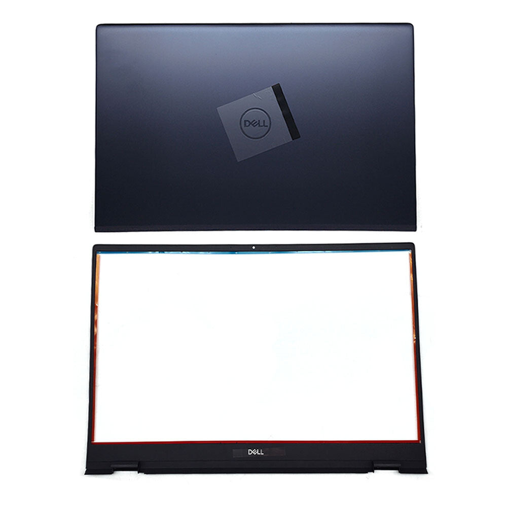 For Dell Inspiron 5501 5502 Top Case Back Cover+ Bezel 061DXH 0H00F3 Blue Lid US