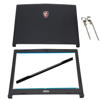 Back Cover+Bezel+Hinges Cover For MSI GL63 8RC 8RD 8RE 8SC 8SD 8SE MS-16P4 16P6