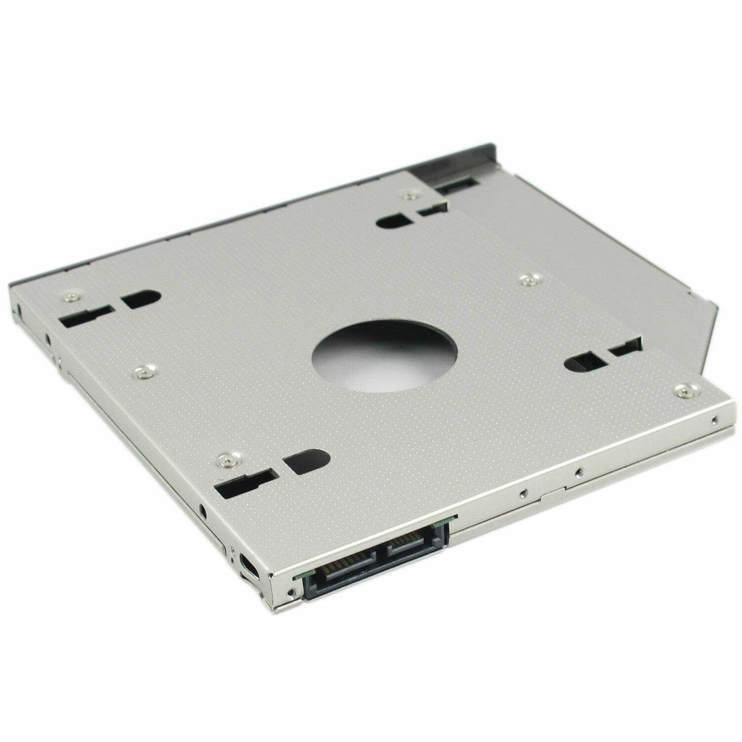 New 12.7mm For DVD/CD-ROM Optical Bay SATA 2nd SSD Hard Drive Caddy Bracket USA