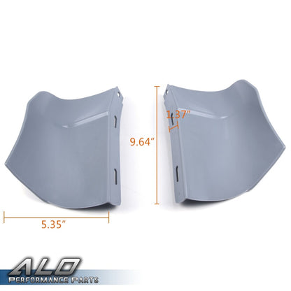 Solid Spare Fit For 1986-1990 Chevrolet Caprice Impala Bumper Fillers Rear Filler Pair