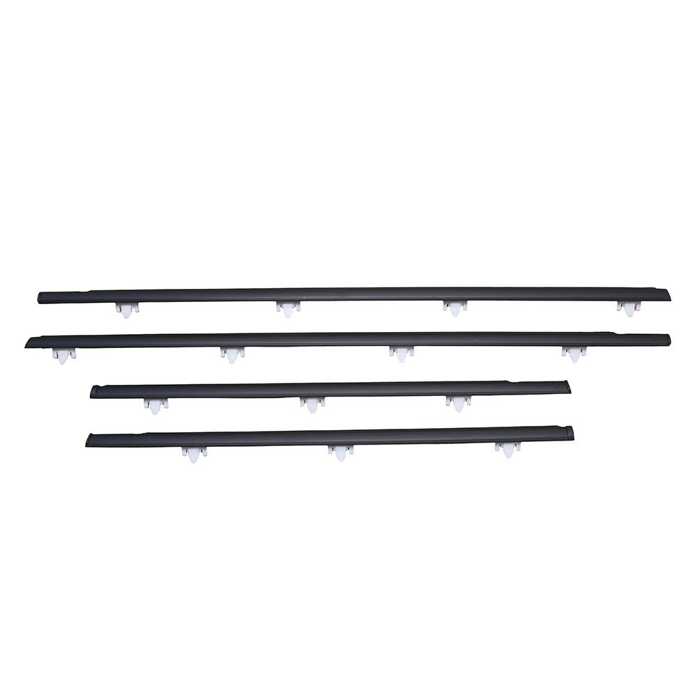 Front Rear Door Belt Glass Weatherstrip Seal For Nissan Sunny B13 Sentra Tsuru