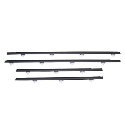 Front Rear Door Belt Glass Weatherstrip Seal For Nissan Sunny B13 Sentra Tsuru