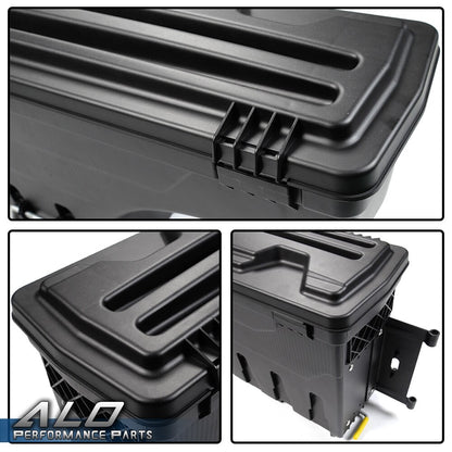 Solid Spare Fit For 2015-2019 Ford F150 Pickup Truck Bed Right Side Rear Storage Box Toolbox