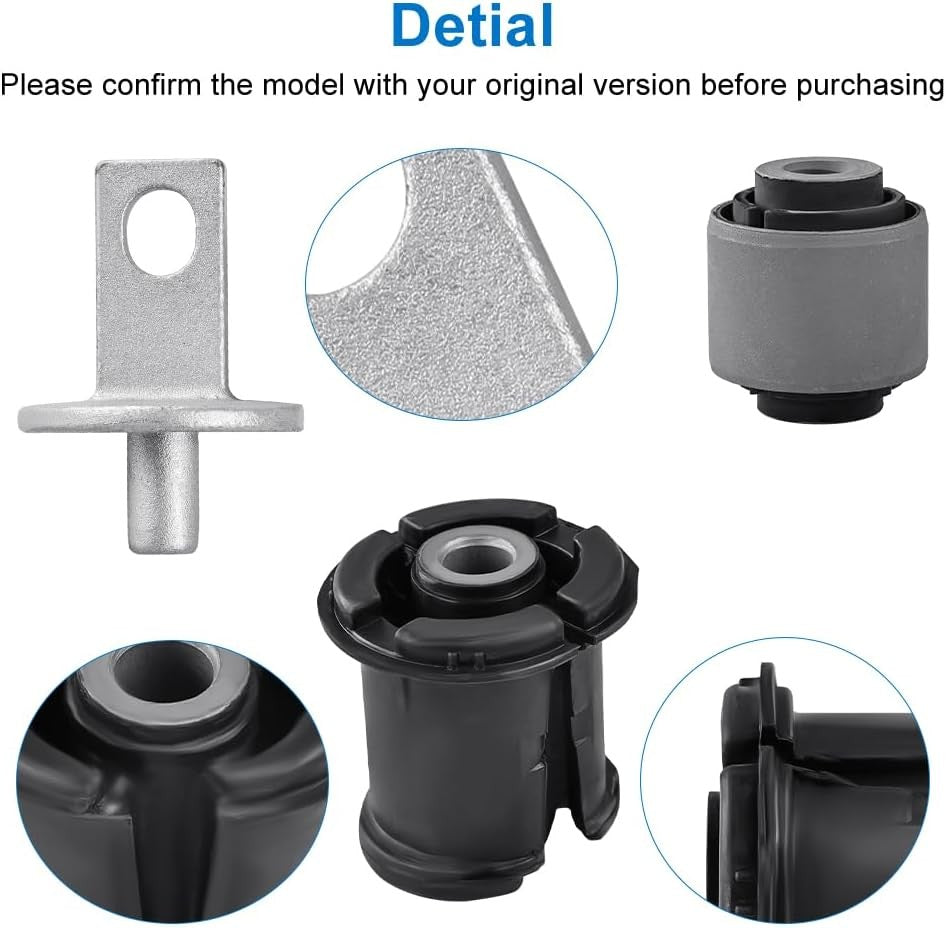 2set For Honda CR-V CRV 2002-2006 Rear Control Trailing Arm Axle Bushes Bushings