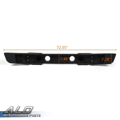 Solid Spare NEW - Stock Front Bumper Replacement For 2007-2018 Jeep Wrangler JK 07-18 USA