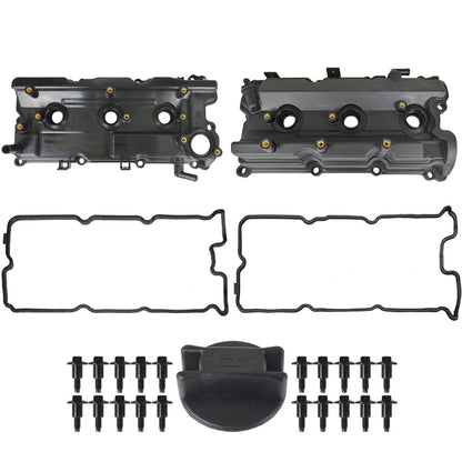 Valve Cover Set & Bolts Cap For 02-04 Infiniti QX4 Nissan Pathfinder 132645W501