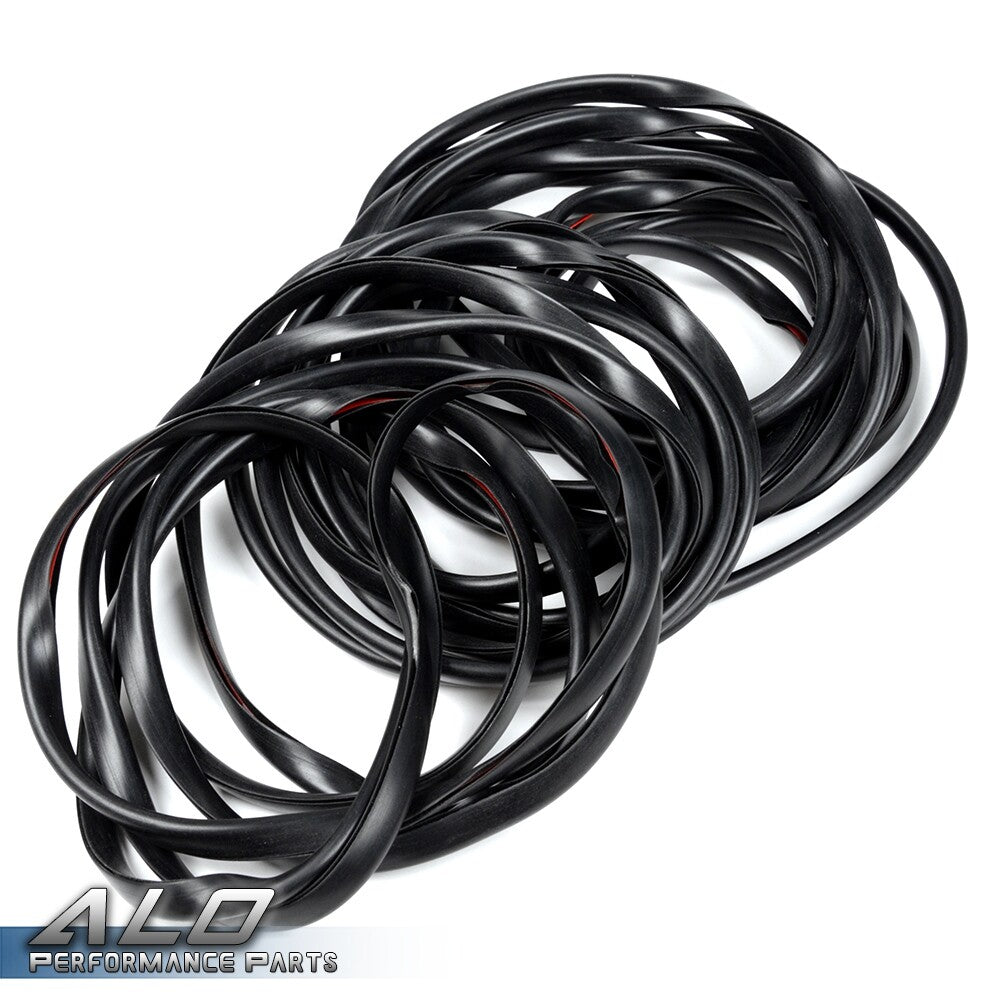Solid Spare 30ft Universal Fender Flares Edge Trim Rubber Gasket Welting T-Style