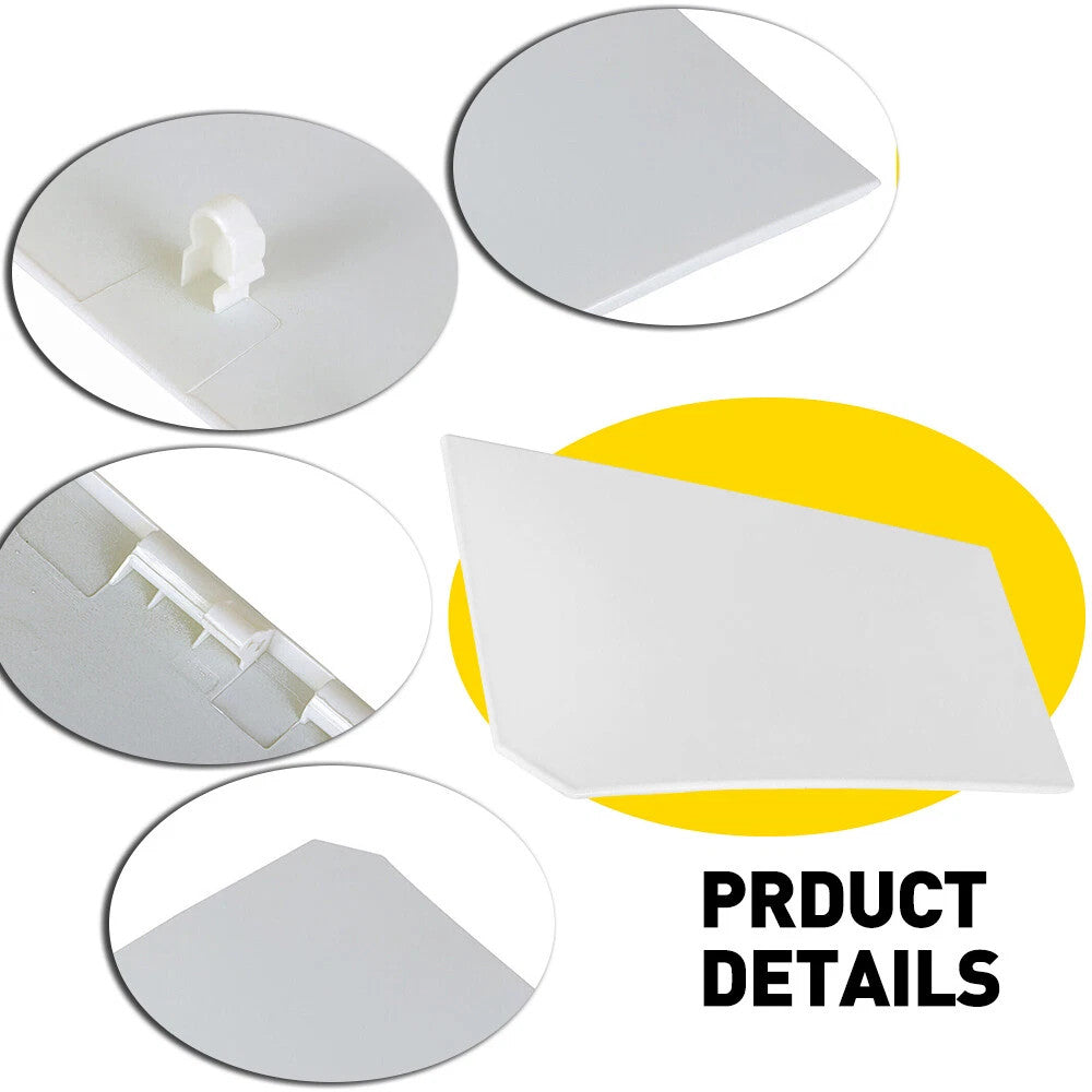 White Fuel Door Gas Cap Hatch For Ram ProMaster 1500 2500 3500 2014-2021