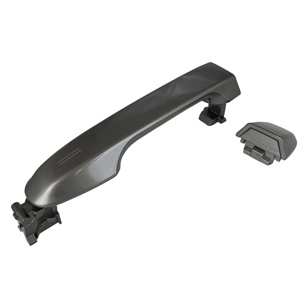Rear Exterior Door Handle For 2012-2017 Toyota Camry Gray Metallic Color 1PC EXC