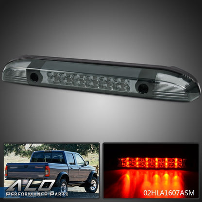 Solid Spare Fit For 01-04 Nissan Frontier Pickup LED 3rd Third Brake Tail Light Smoke